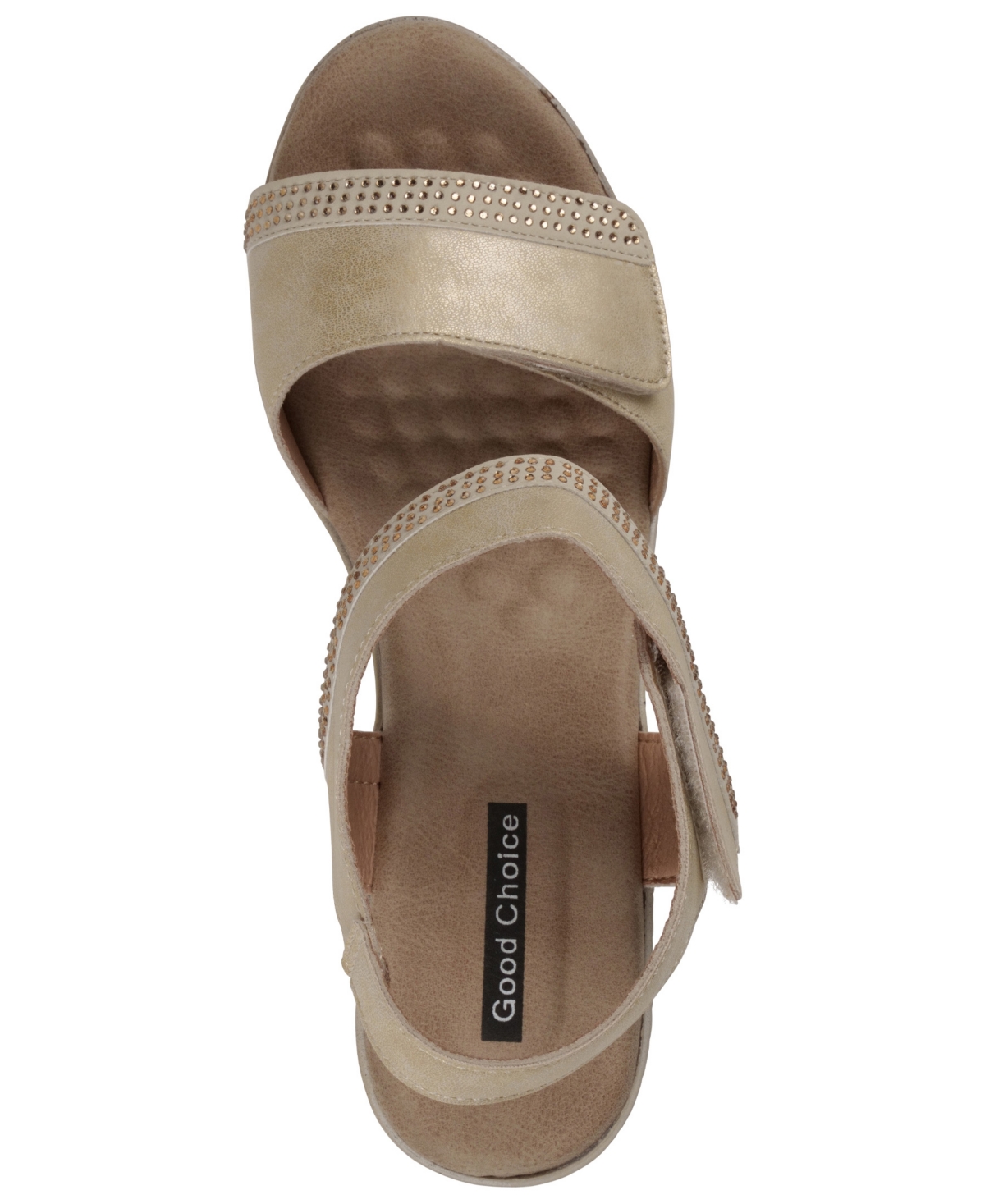 Gc Shoes Women's Jorda Embellished Wedge Sandals