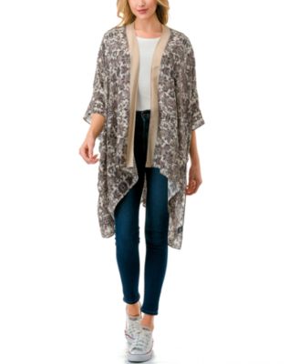 Floral Kimono Cover Up