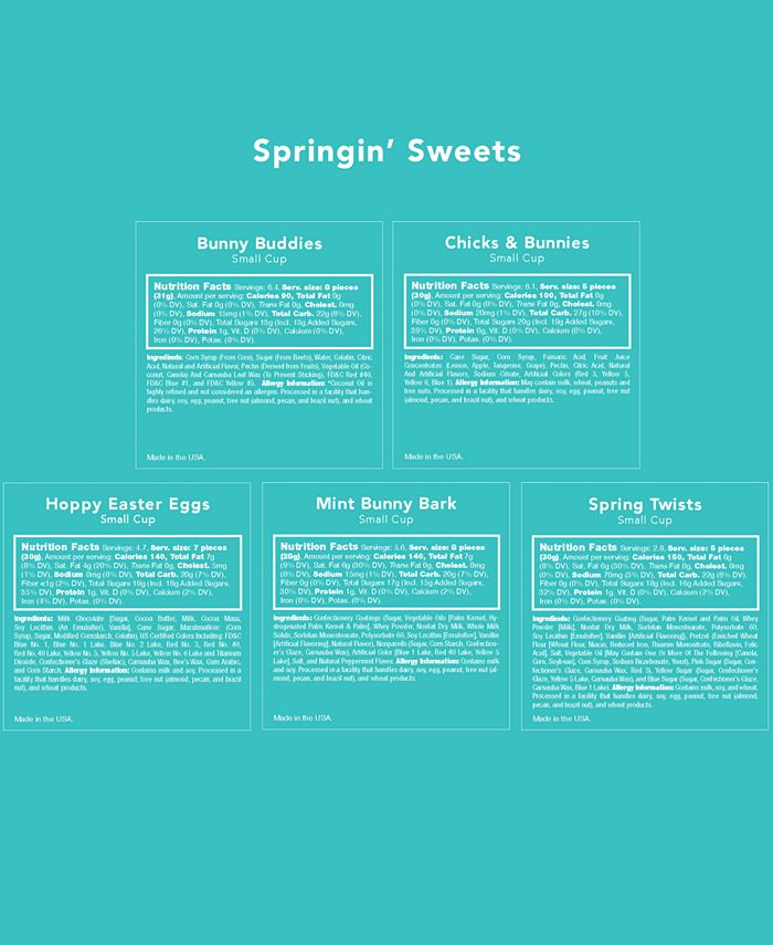 Candy Club Springing Sweets Spring and Easter Gift Set Macy's