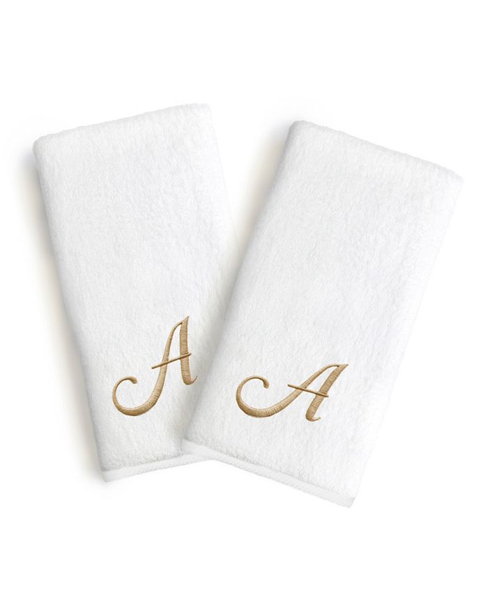 Macy's monogrammed towels outlet