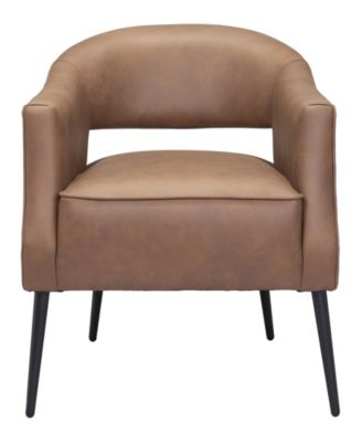 30" Steel, Polyester Berkeley Boho Chic Accent Chair