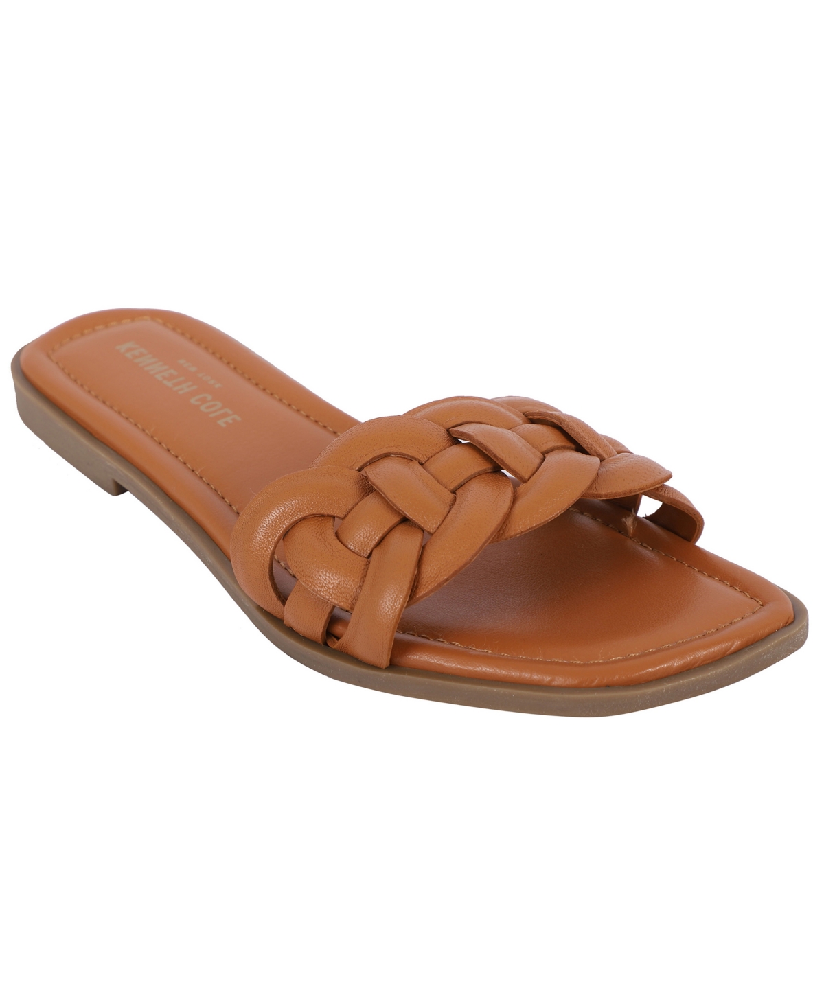 Kenneth Cole New York Women's Faye Flat Sandals In Brown