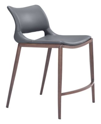 37" Stainless Steel, Polyurethane Ace Counter Chair