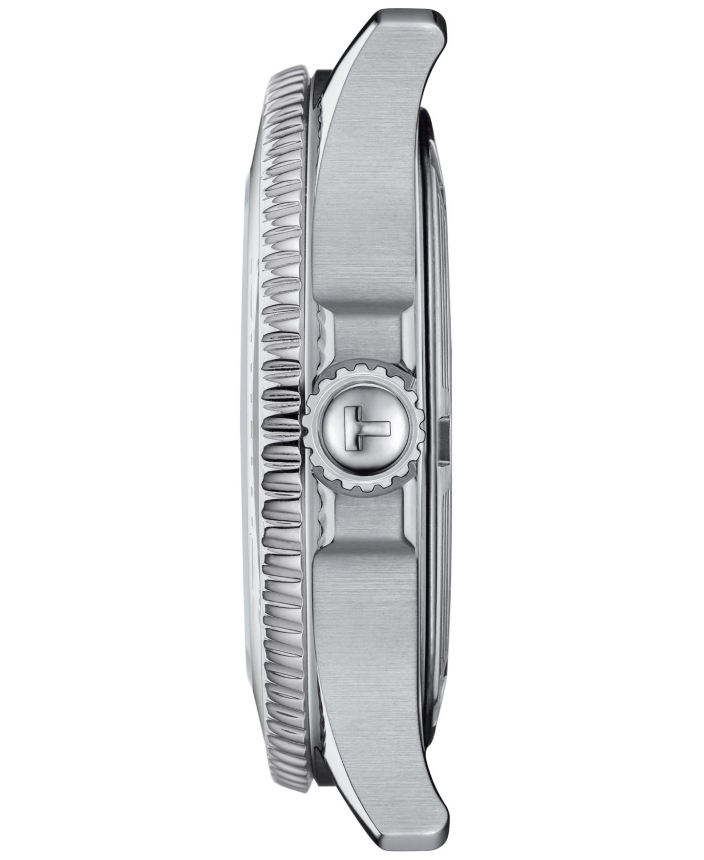 Женские часы Tissot Swiss Seastar 1000 White Silicone Strap Watch 36mm — фото 2