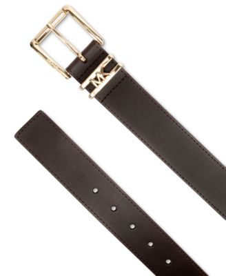 Women's Genuine Leather Logo Belt
