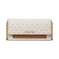 Michael Kors Logo Jet Set 2 in 1 Small Crossbody Wallet-On-A-Chain