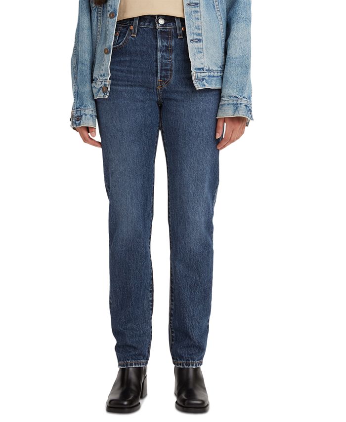 Levi's Women's 501 Original-Fit Straight-Leg Jeans & Reviews - Jeans -  Juniors - Macy's