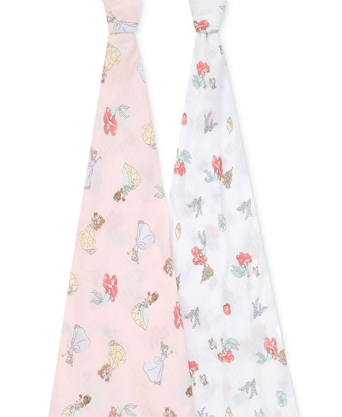 aden by aden + anais Baby Girls Mermaid Muslin Swaddles, Pack of 2 Macy's