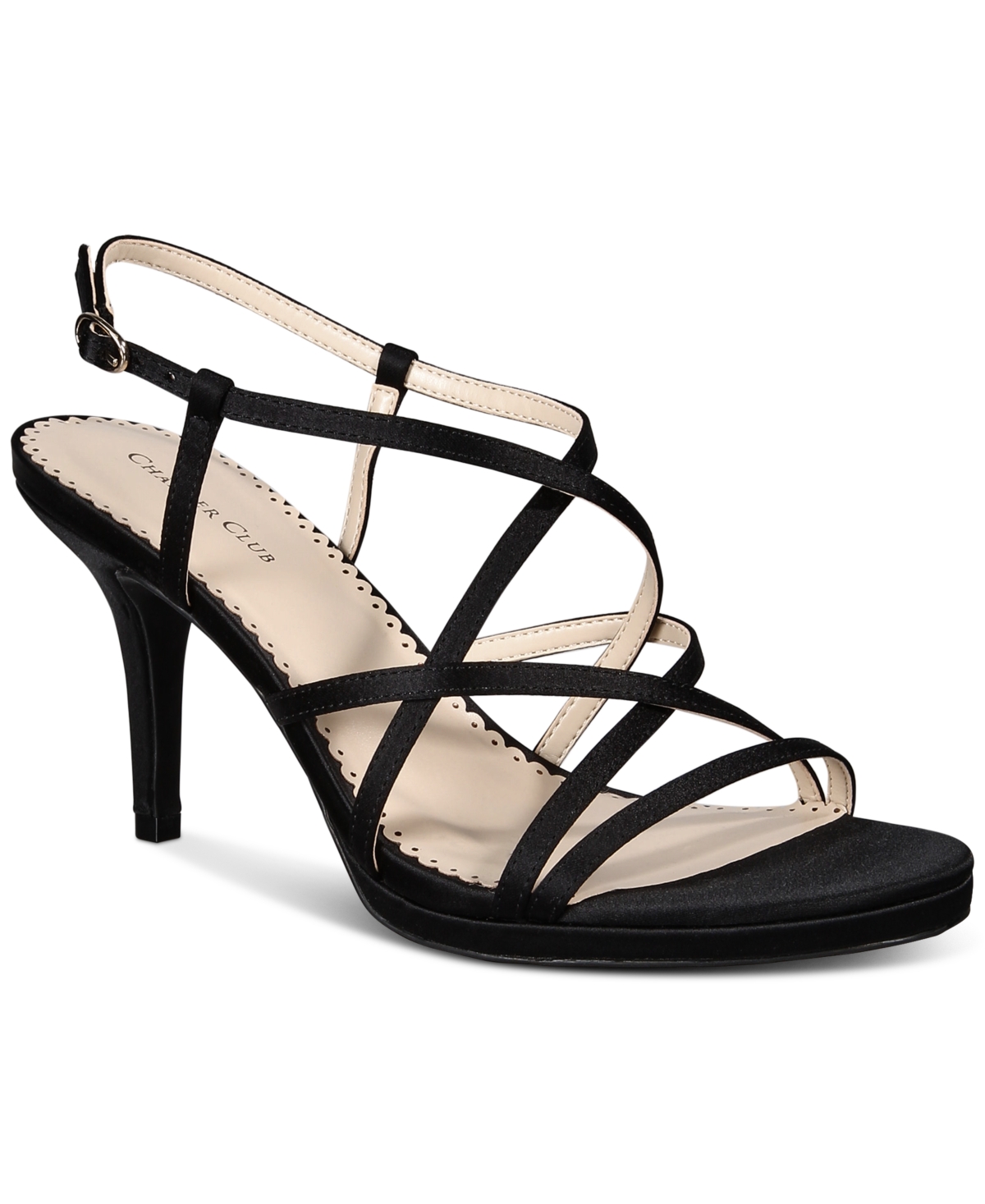 Macy's discount strappy heels
