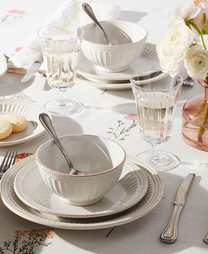 Lenox French Perle Groove Dinnerware Collection - Macy's