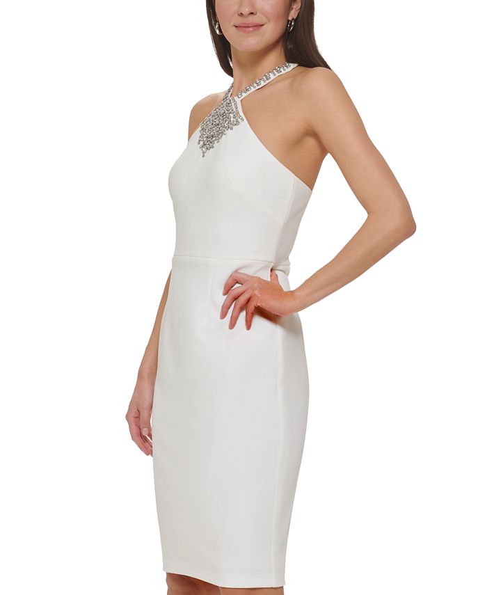 Vince Camuto Petite Embellished Sleeveless Bodycon Dress Macy's