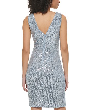 Eliza j faux wrap sheath dress 2025