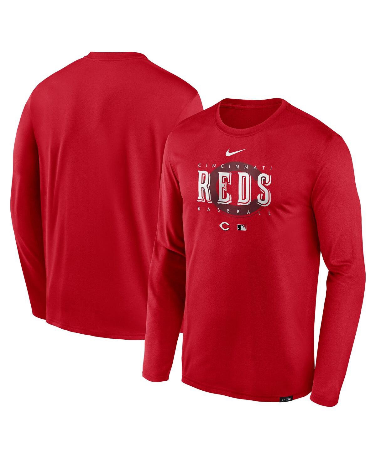 Cincinnati Reds Nike Alternate Authentic Team Logo Jersey - Scarlet