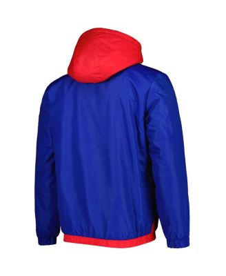 Men's Royal Philadelphia 76ers The Triple Double Full-Zip Hoodie Jacket