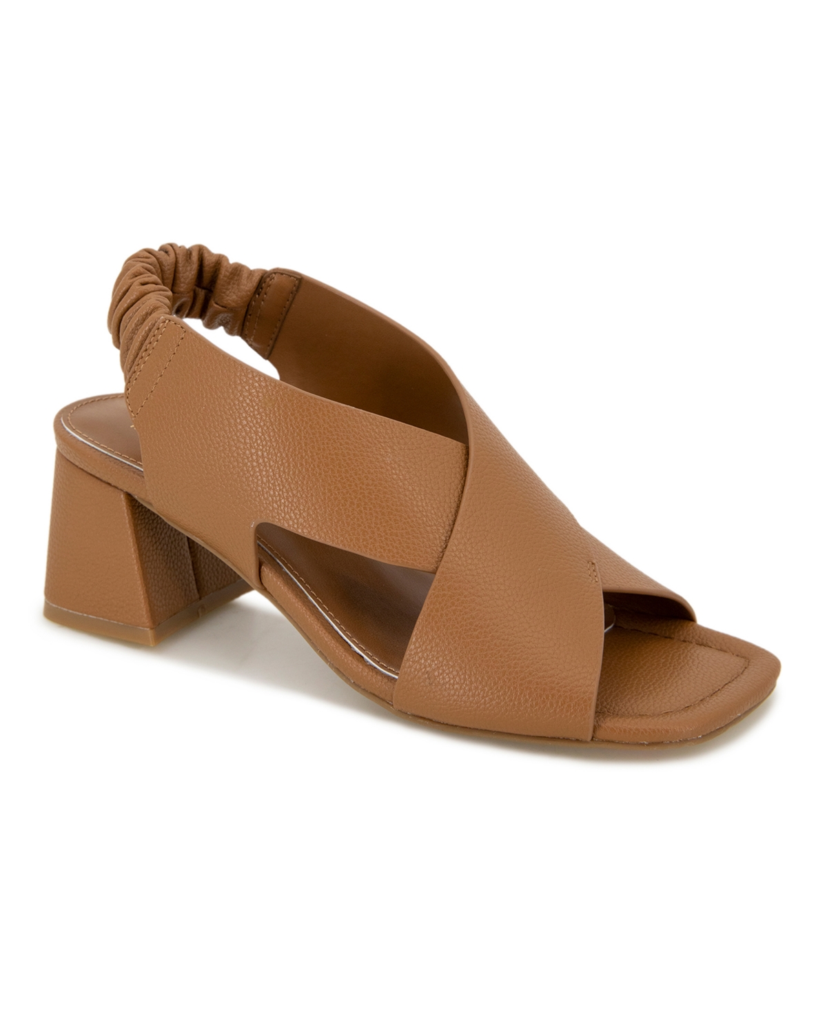Kenneth Cole Reaction Women's Nancy Square Toe Sandals In Camel