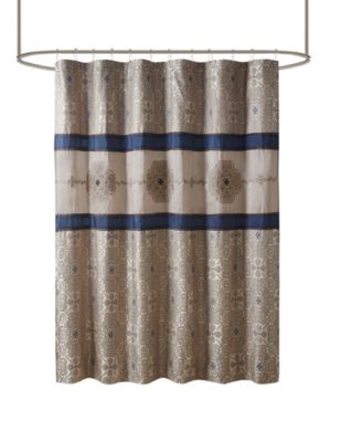 Donovan Embroidered Shower Curtain, 72" x  72"