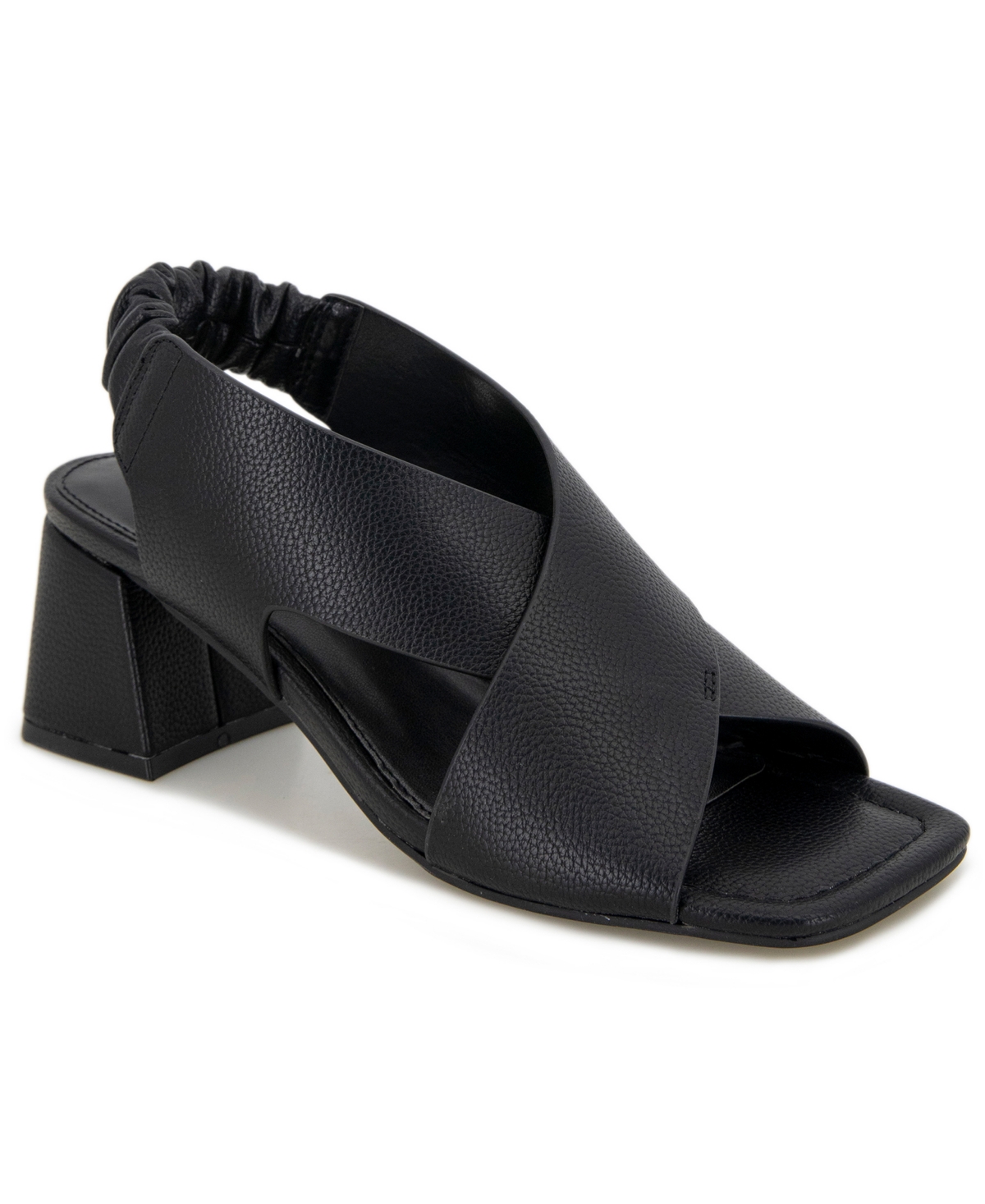 Kenneth Cole Reaction Women's Nancy Square Toe Sandals In Black