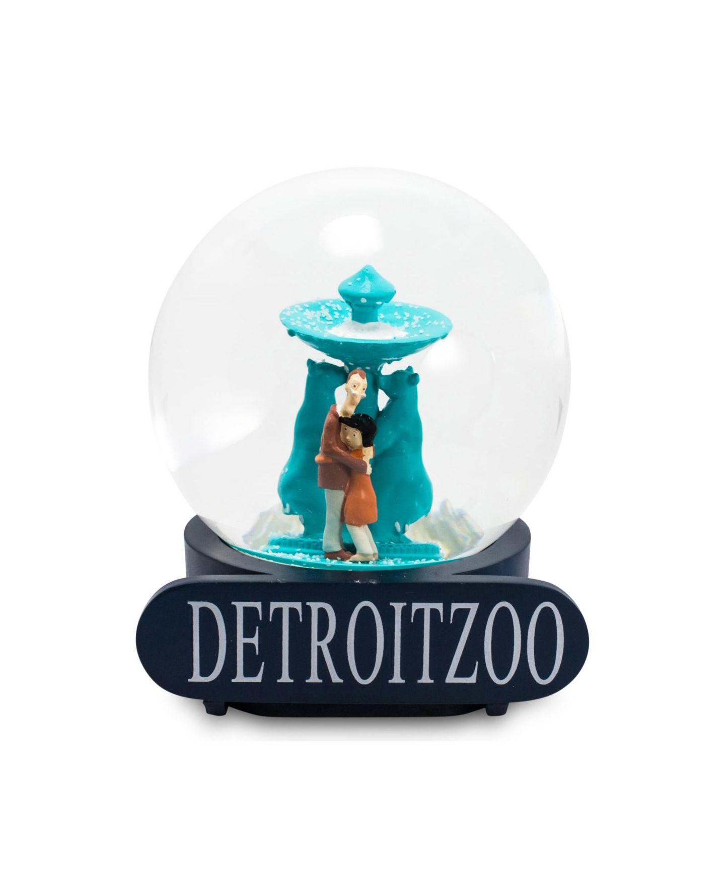 Детские фигурки Surreal Entertainment Coraline Detroit Zoo 6" Snow Globe, 1-Piece, Ages 14+, цвет: Синий — фото 1