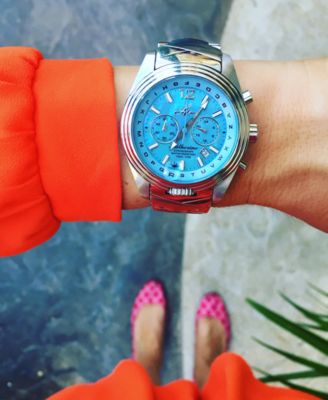 Katherine Women's Chronograph Stainless Steel Bracelet Watch 40mm