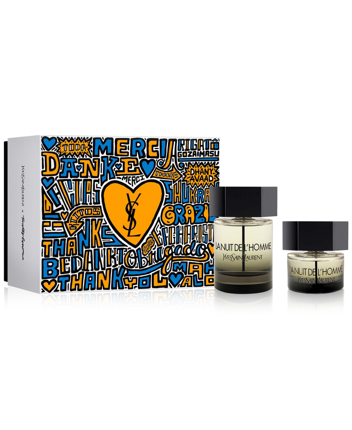 Saint Laurent Men's 2-pc. La Nuit De L'homme Eau De Toilette Gift Set, Created For Macy's In No Color