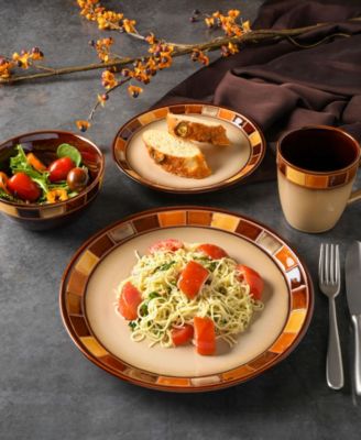 Elite Casa Estebana 16-Piece Dinnerware Set, Service for 4