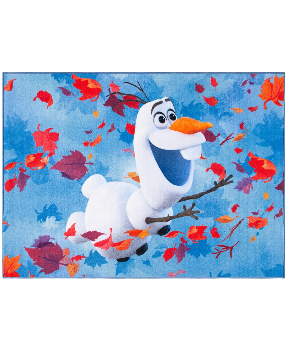 Safavieh Disney Frozen 2 Olaf 5' X 7' Area Rug In Blue