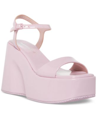 Madden Girl - Silhouette Sculpted Platform Wedge Sandals