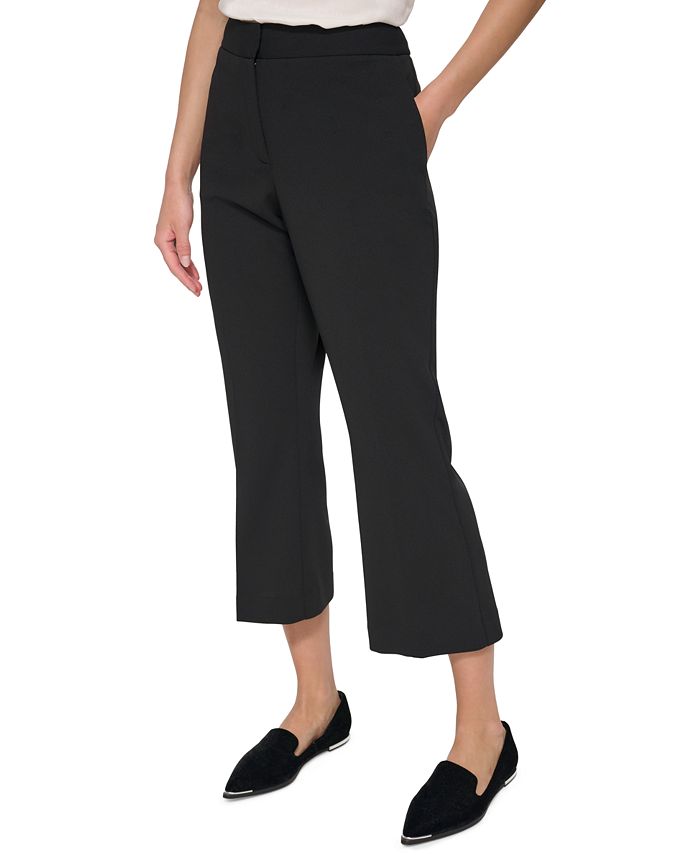 DKNY Women's KickFlare Cropped Pants Macy's