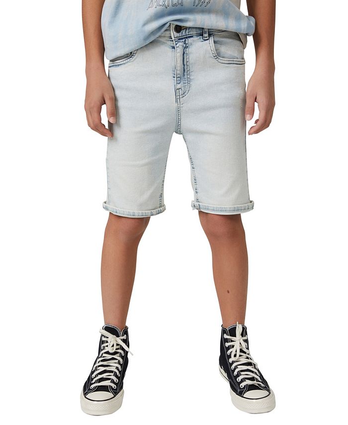 COTTON ON Big Boys Super Slim Fit Stretch Denim Shorts Macy's