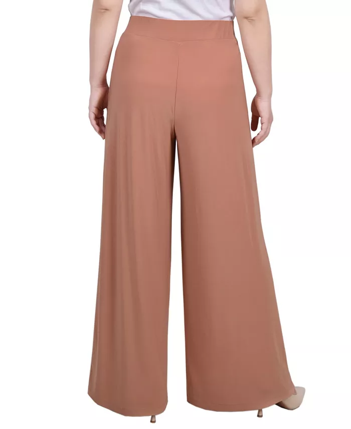 Petite Mid Rise Pull On Wide-Leg Palazzo Pant, In Petite & Petite Short - thumbnail 5