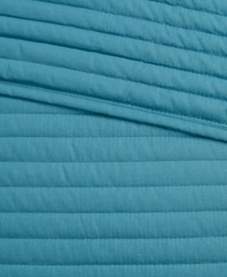 Marina Printed Seersucker 8-Pc. Comforter and Coverlet Set, King/California King