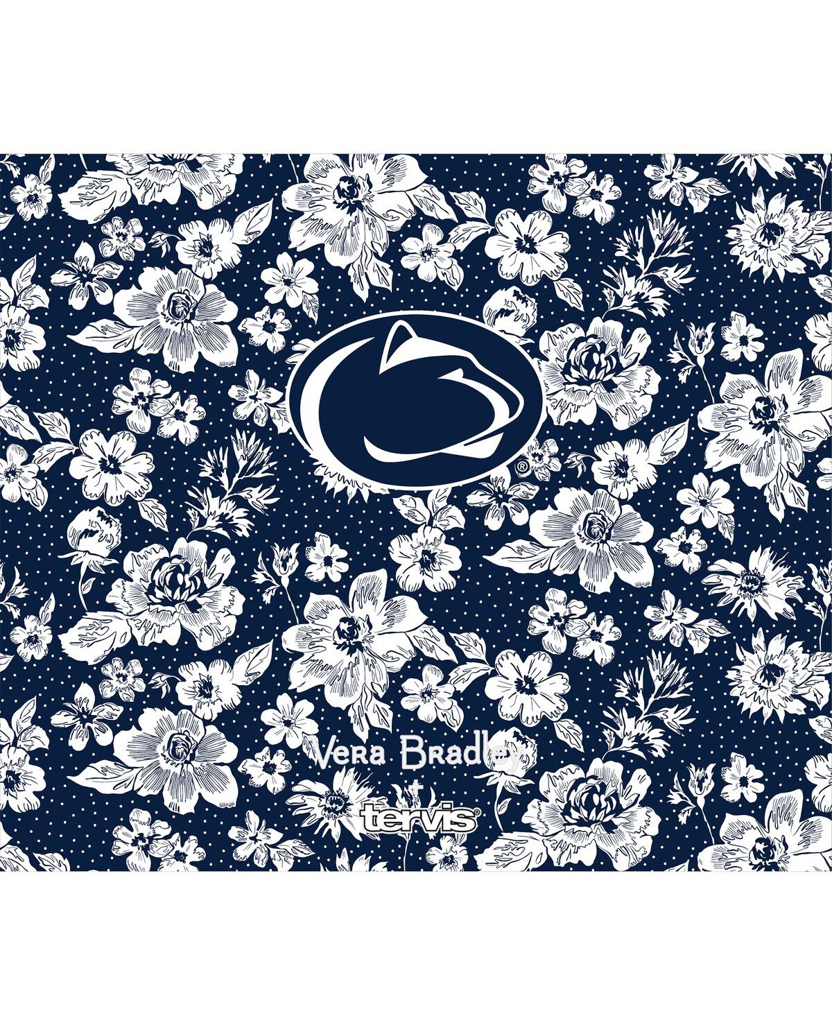 Vera Bradley X Tervis Tumbler Penn State Nittany Lions 24 oz Wide Mouth Bottle With Deluxe Lid In Navy