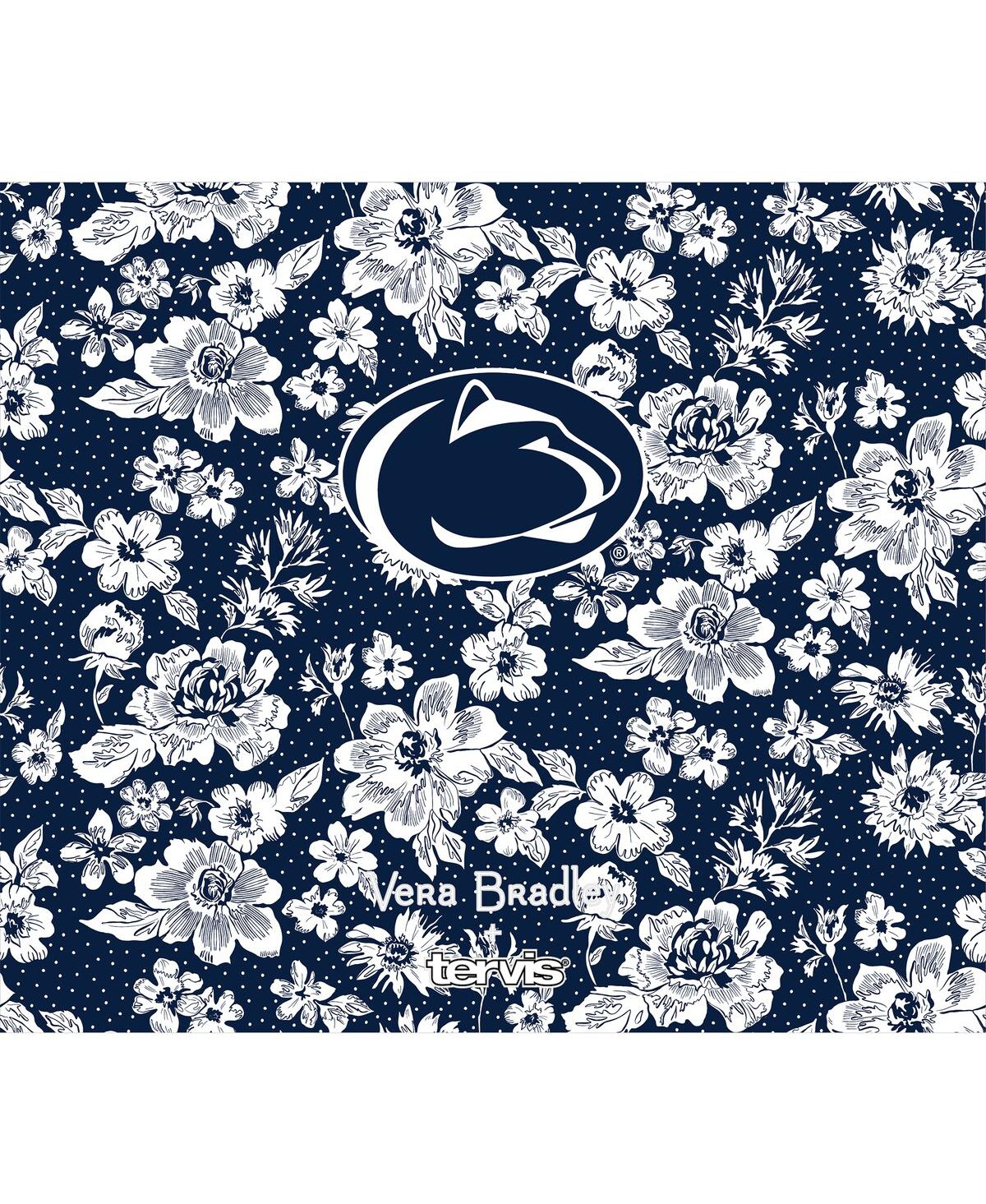 Shop Vera Bradley X Tervis Tumbler Penn State Nittany Lions 24 oz Wide Mouth Bottle With Deluxe Lid In Navy