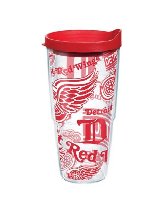 Detroit Red Wings 24 Oz All Over Classic Tumbler