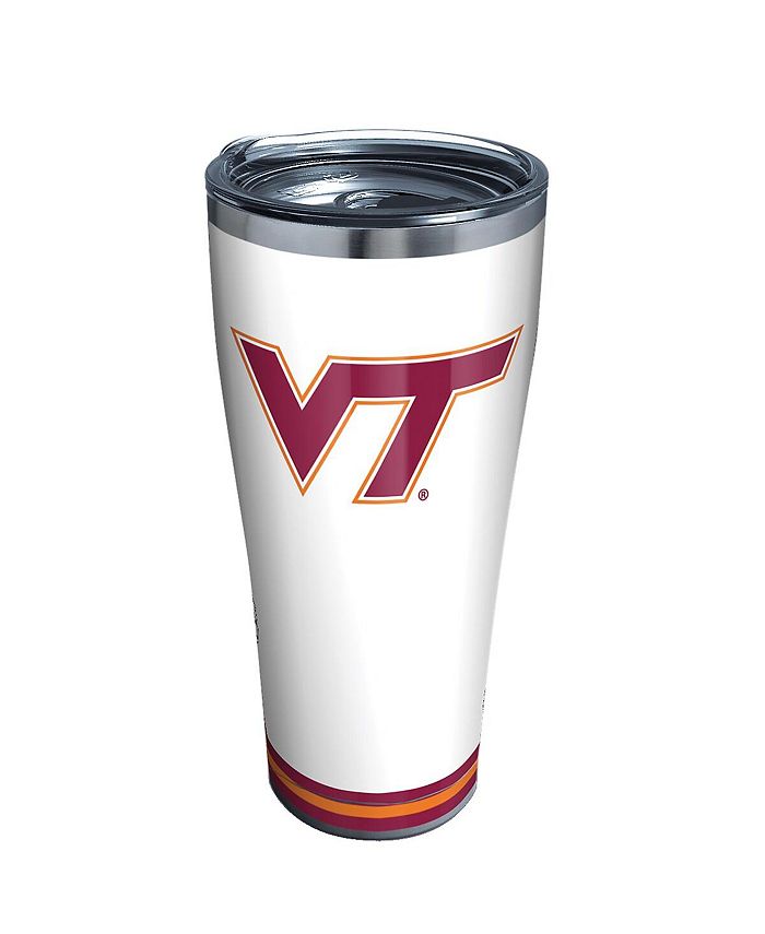 Tervis Virginia Tech Hokies - Bicchiere Termico Da Viaggio 283g (10 Oz) - Doppia Parete Made In USA - Garanzia A Vita
