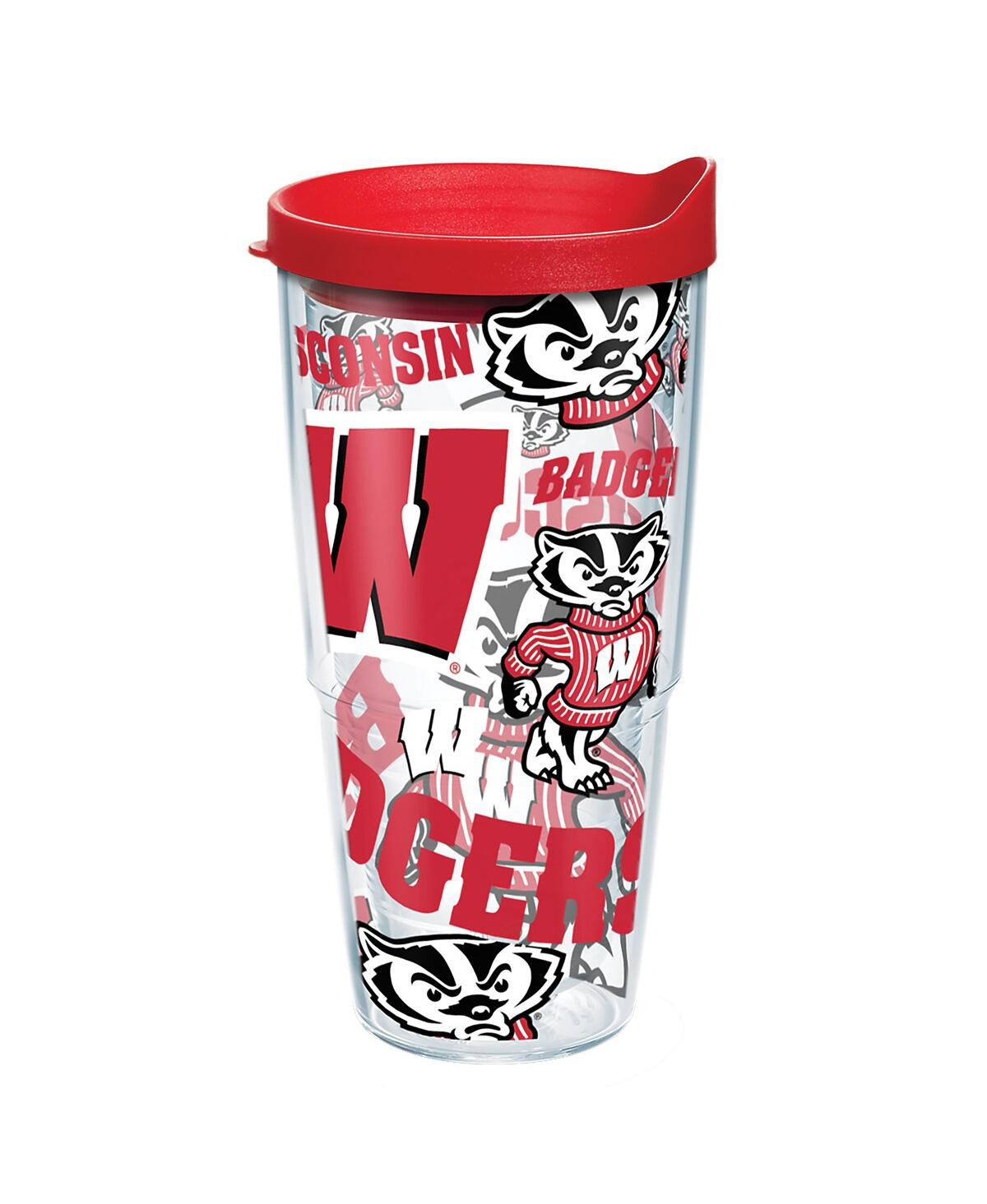Tervis Tumbler Wisconsin Badgers 24 oz All Over Classic Tumbler In Multi