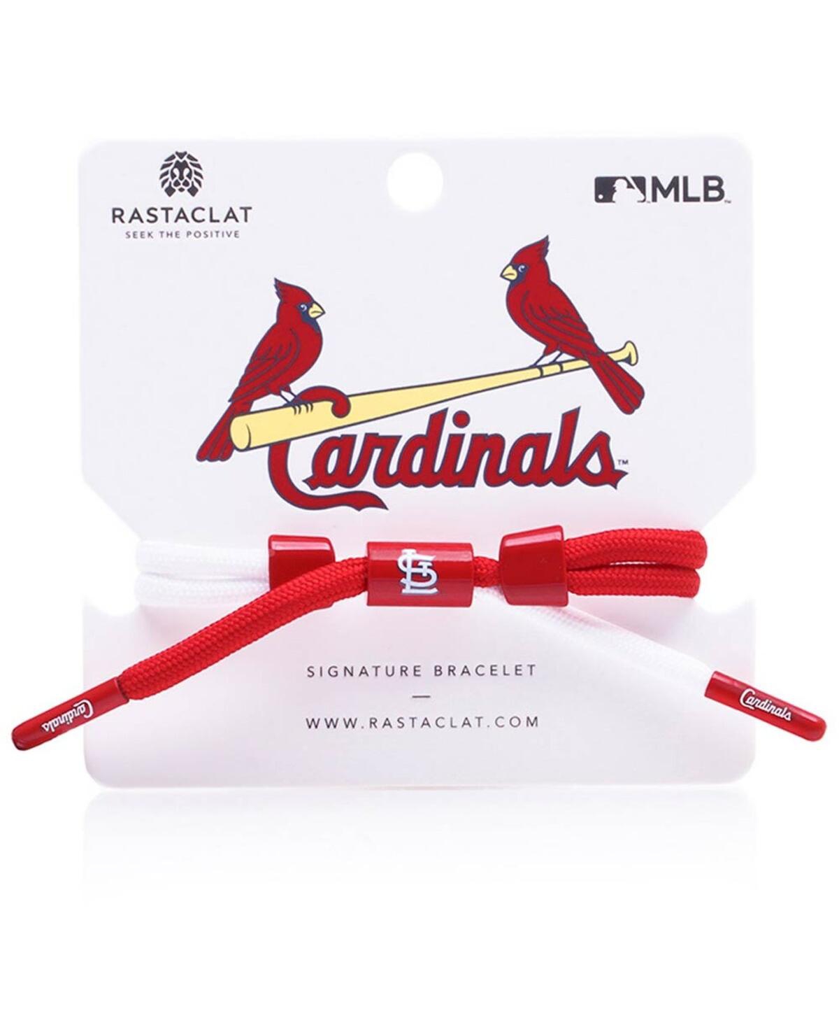 Rastaclat Men's  St. Louis Cardinals Signature Outfield Bracelet In Multi
