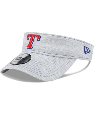 Men's New Era Gray Texas Rangers Adjustable Visor - Macy's