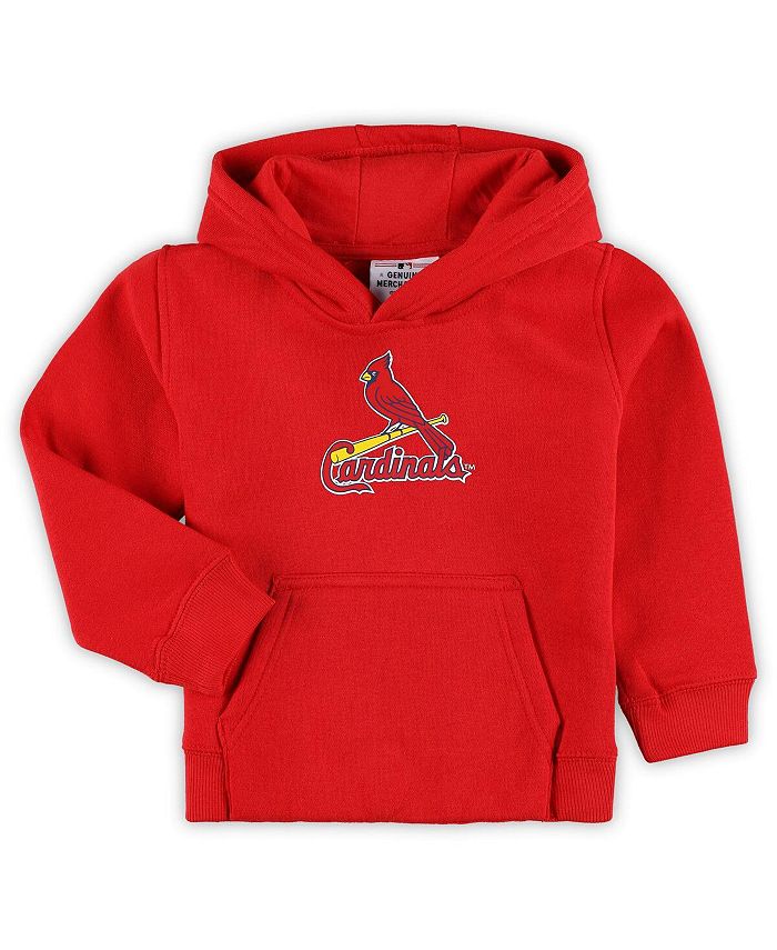 Outerstuff Toddler Boys and Girls Red St. Louis Cardinals Team Primary Logo  Fleece Pullover Hoodie - Macy's
