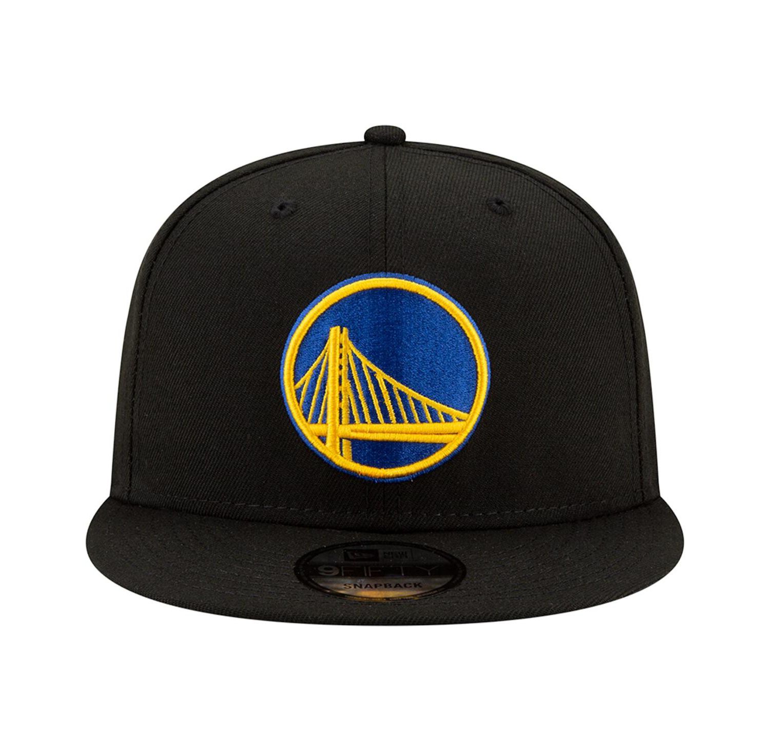 Men's Black Golden State Warriors Official Team Color 9FIFTY Snapback Hat
