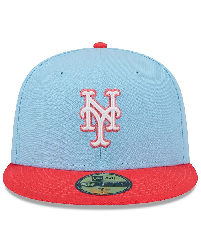 New Era Men's Light Blue and Red New York Mets Spring Color Two-Tone ...