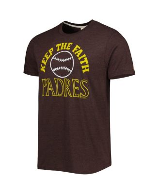 Men's Brown San Diego Padres Hyper Local Tri-Blend T-shirt