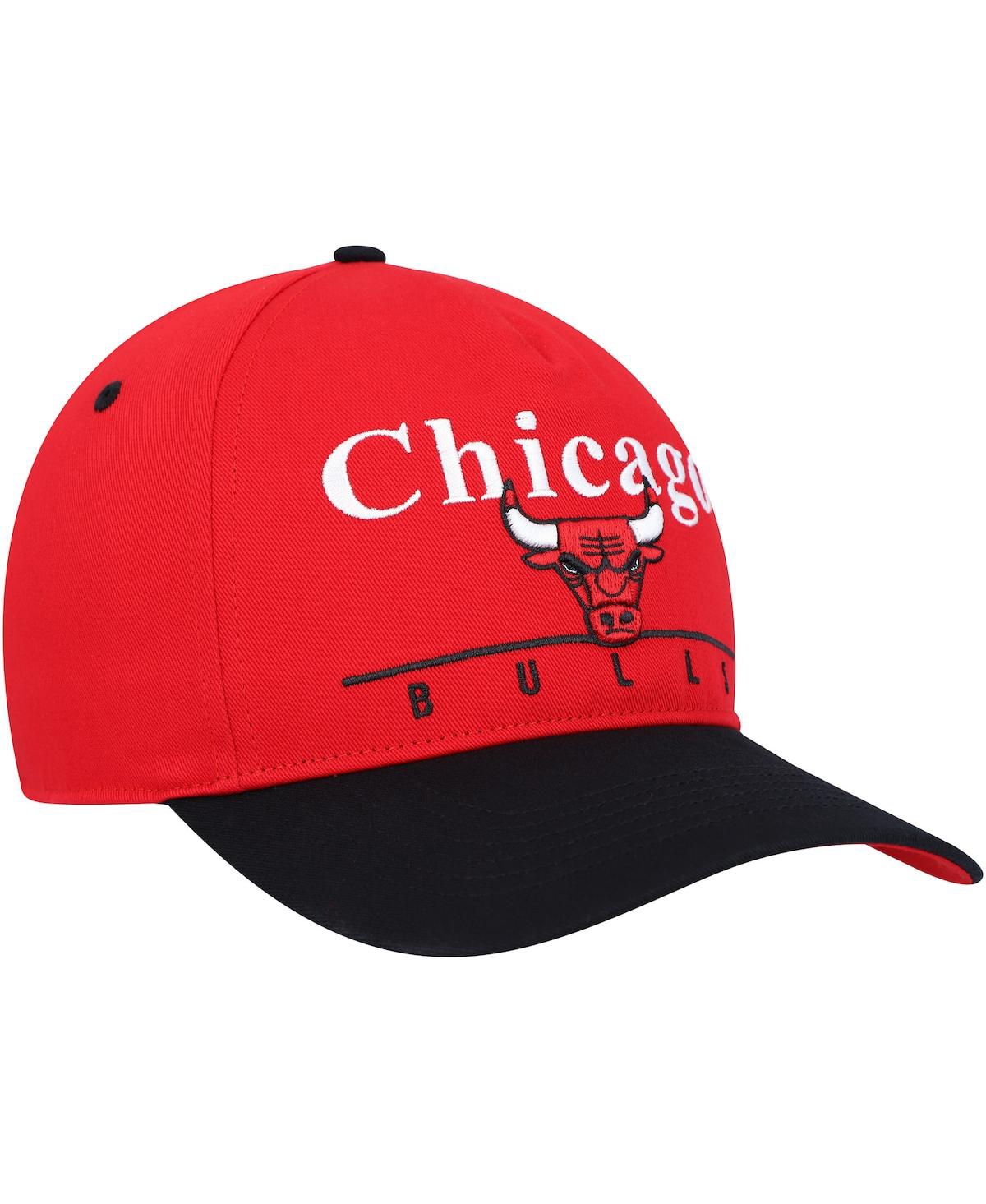 Men's '47 Brand Black Chicago Bulls Super Hitch Adjustable Hat - Black