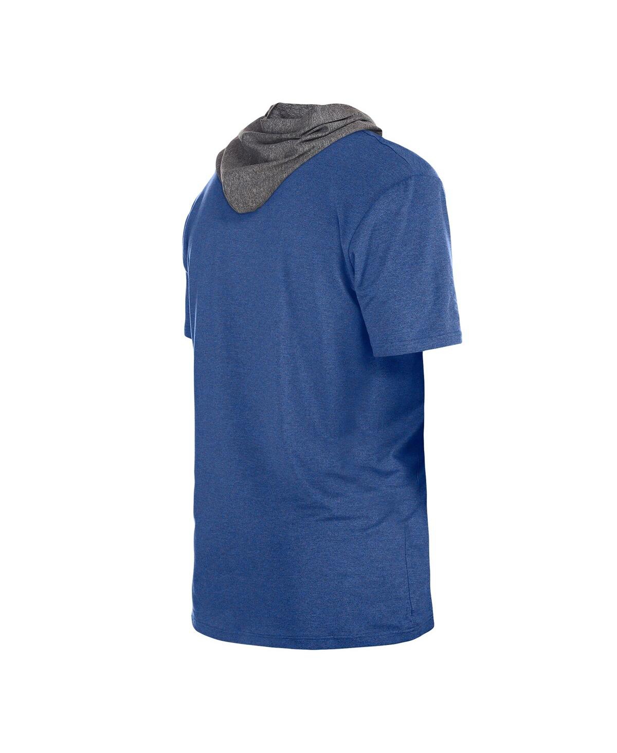 New Era Royal Philadelphia 76ers Active Hoodie T-shirt In Royal