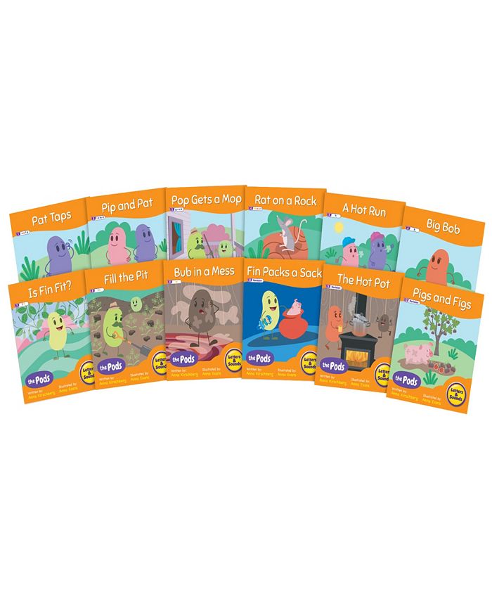 Decodable Readers Phase 1 - Set 2, Non-Fiction (Set of 12) | Abacus Educational Suppliers