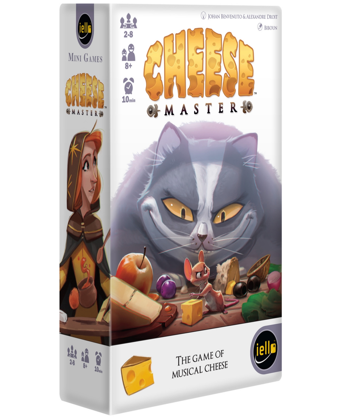 Iello Kids' Cheese Master Card Game In Multi