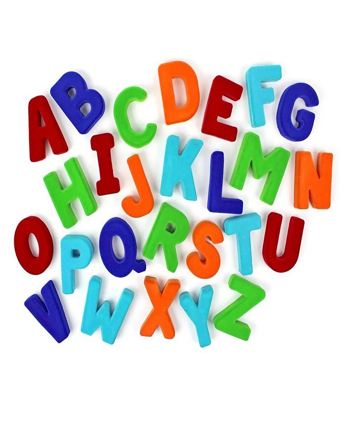 Rubbabu Large Magetic Uppercase Alphabet Letters - Macy's