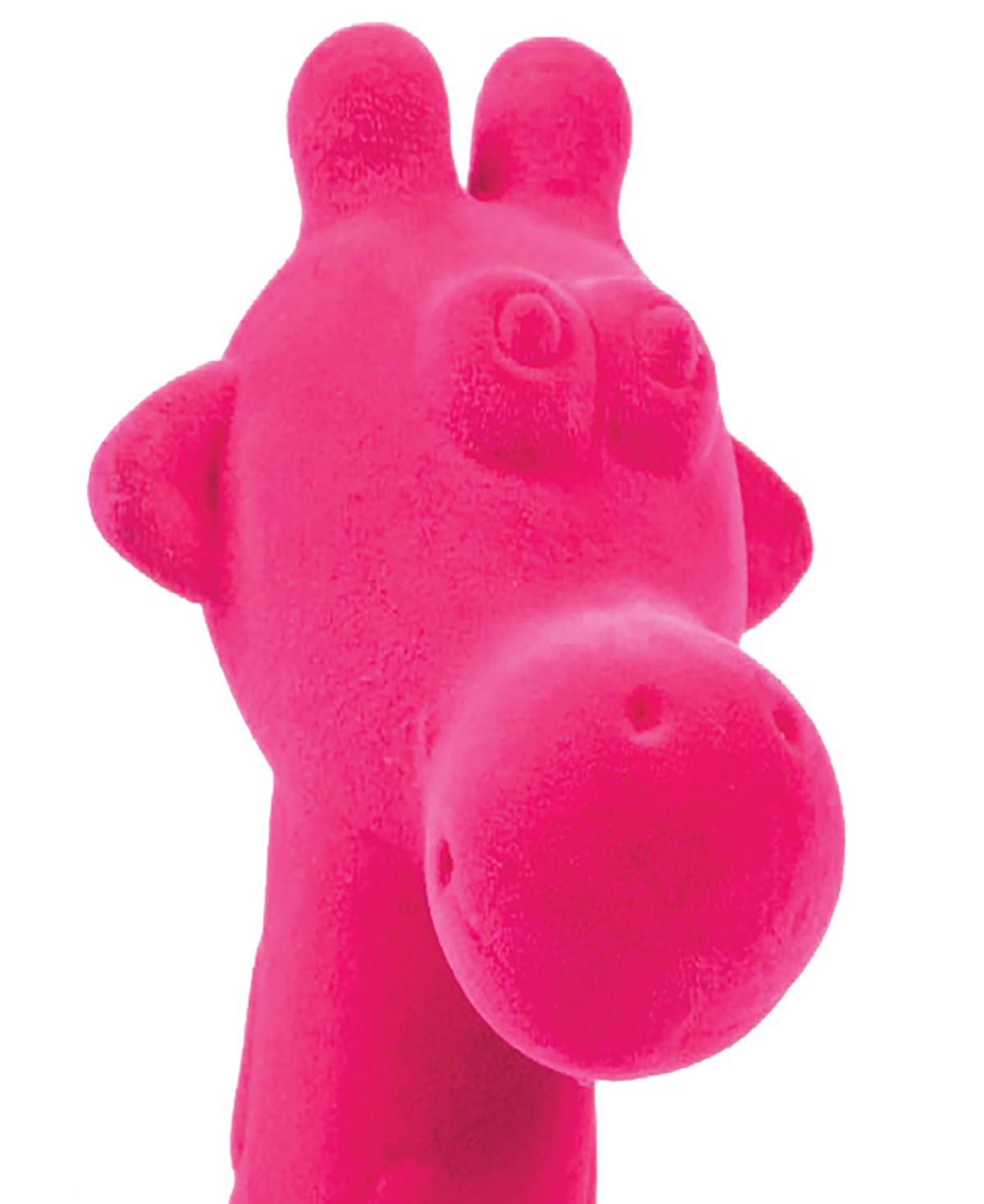 Shop Rubbabu Pink Giraffe Aniwheels Baby Toy In Multi