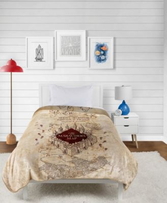 Marauders Map Silk Touch Throw, 70" x 50"
