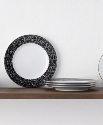 Rill Set of 4 Salad Plates, Service for 4